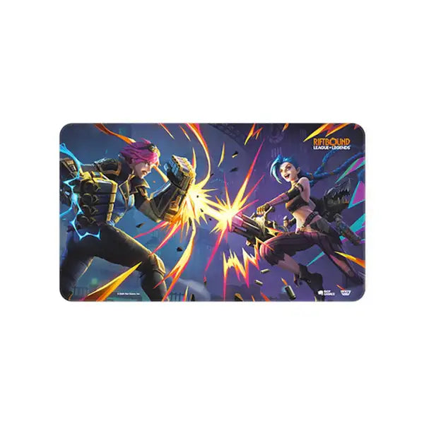Riftbound: League of Legends TCG – Playmat – Vendetta: Vi vs Jinx