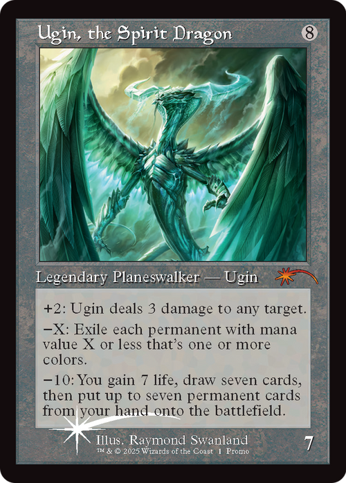 Ugin, the Spirit Dragon (MFP-006) - Secret Lair Drop Series Foil