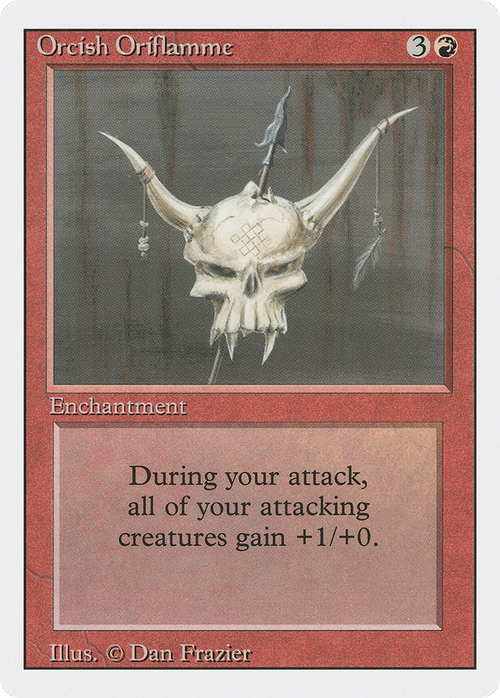 Orcish Oriflamme (3ED-) - Revised Edition