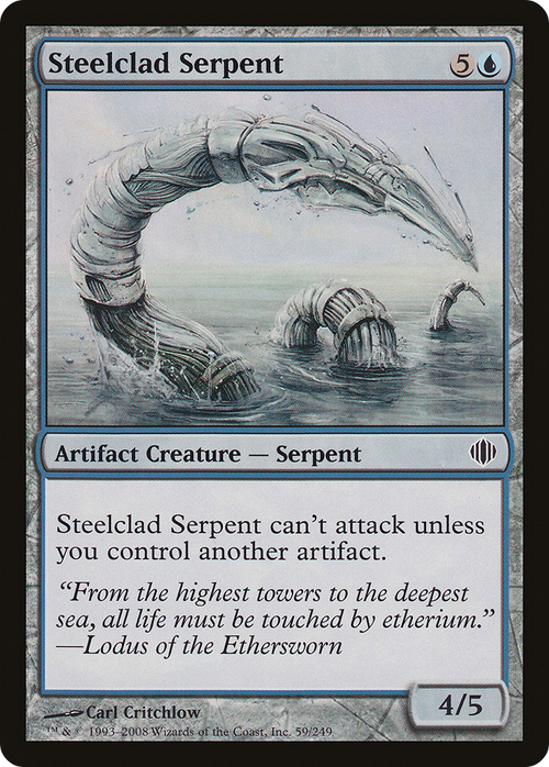 Steelclad Serpent (ALA-059) - Shards of Alara