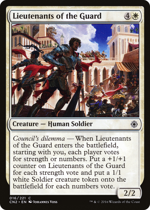 Lieutenants of the Guard (CN2-016) - Conspiracy: Take the Crown Foil