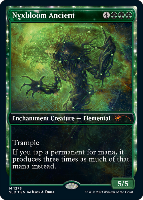 Nyxbloom Ancient (Halo Foil) (SLD-1275) - Secret Lair Drop: (Showcase) Foil