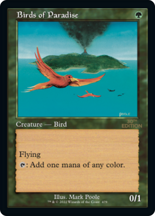 Birds of Paradise (Retro Frame) (30A-479) - 30th Anniversary Edition