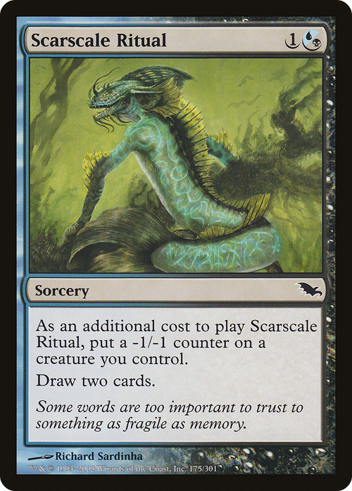 Scarscale Ritual (SHM-175) - Shadowmoor