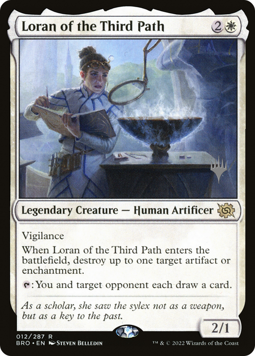 Loran of the Third Path (PPBRO-012) - The Brothers' War Promos Foil