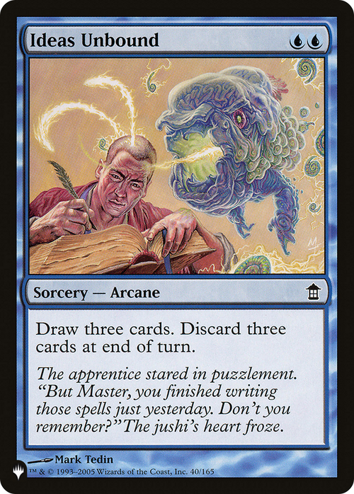 Ideas Unbound (LIST-40/165) - The List
