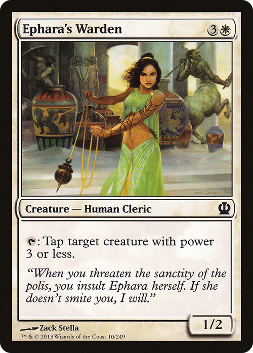 Ephara's Warden (THS-010) - Theros