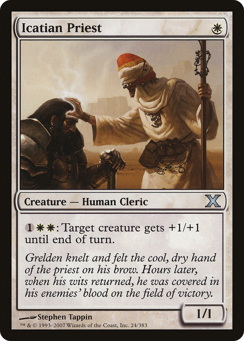 Icatian Priest (10E-024) - Tenth Edition