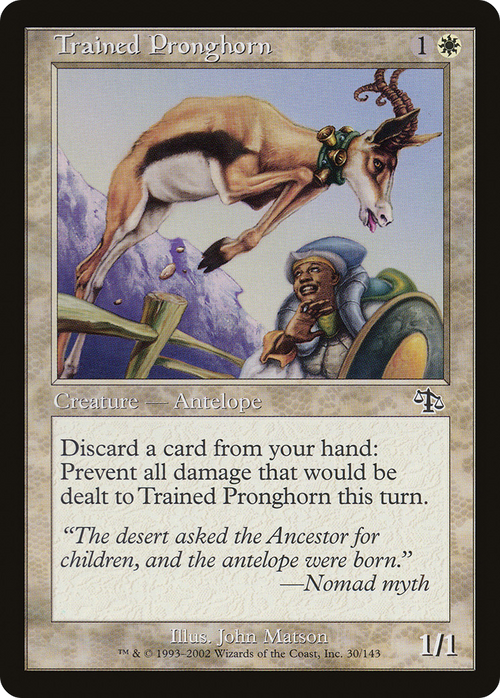 Trained Pronghorn (JUD-030) - Judgment