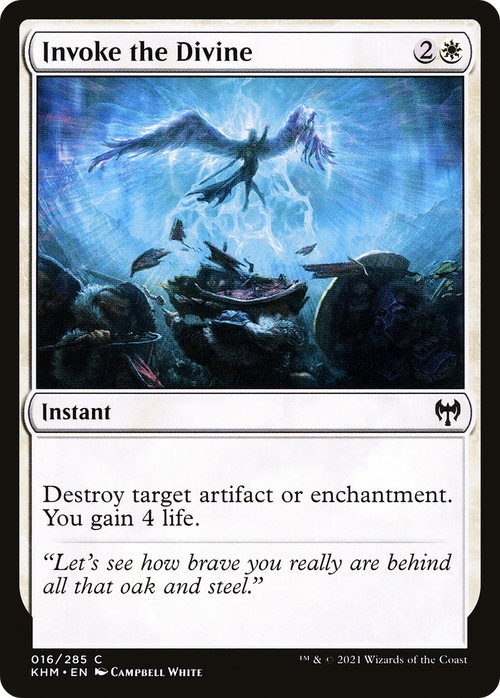 Invoke the Divine (KHM-016) - Kaldheim Foil