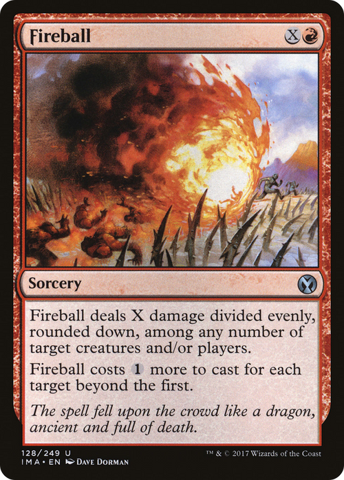 Fireball (IMA-128) - Iconic Masters Foil