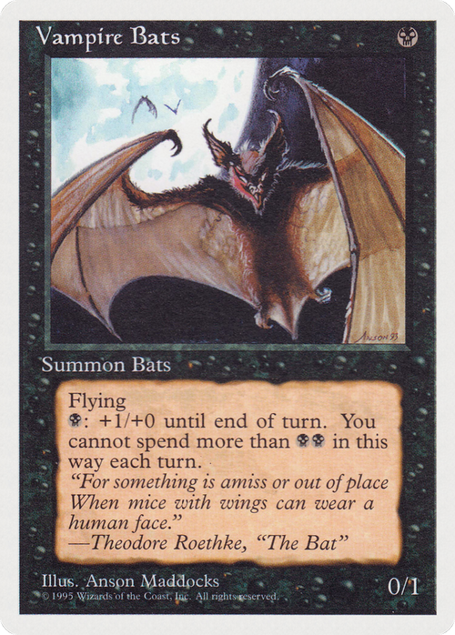 Vampire Bats (RQS-025) - Rivals Quick Start Set