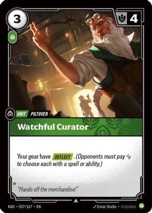 Watchful Curator (037/167) - Radiance