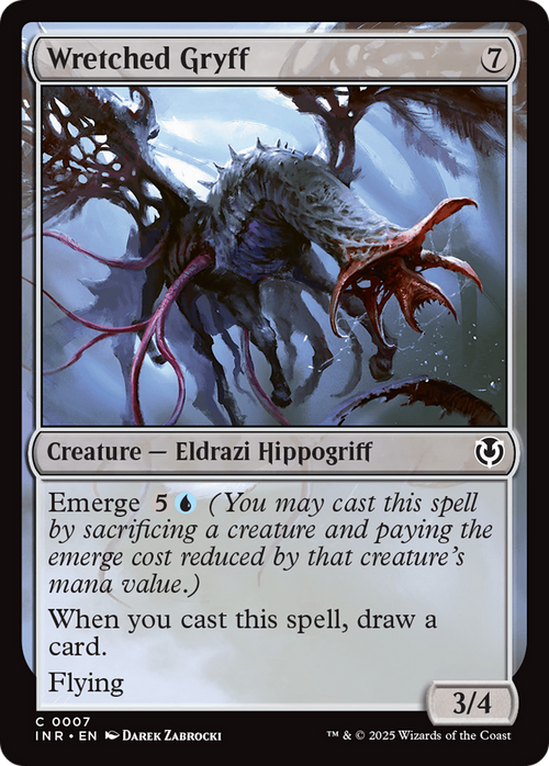 Wretched Gryff (INR-007) - Innistrad Remastered Foil