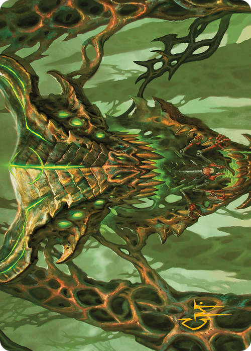 Colossal Dreadmask // Colossal Dreadmask (AMH3-008) - Modern Horizons 3 Art Series (Borderless) Foil