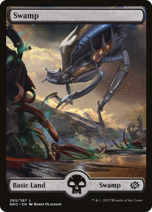 Swamp (283) - Full Art (BRO-283) - The Brothers' War