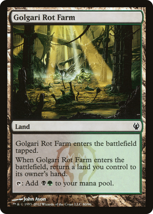 Golgari Rot Farm (DDJ-080) - Duel Decks: Izzet vs. Golgari