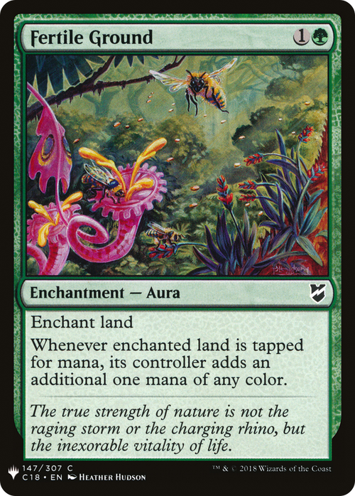 Fertile Ground (LIST-C18-147) - The List