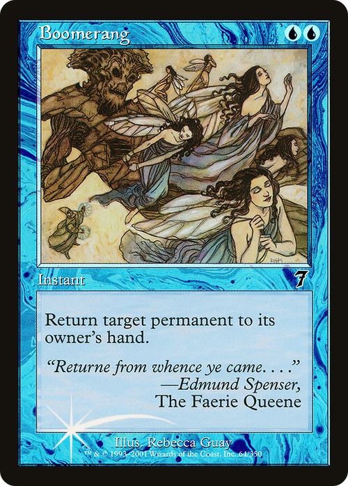 Boomerang (7ED-064) - 7th Edition Foil