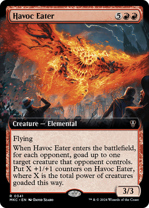 Havoc Eater (Extended Art) (MKC-341) - Murders at Karlov Manor Commander: (Extended Art)