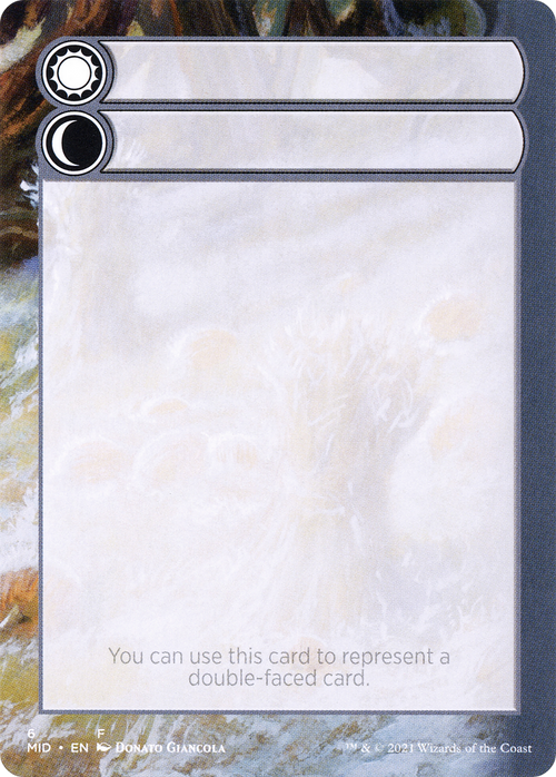 Double-Faced Substitute Card (SMID-006) - Innistrad: Midnight Hunt Substitute Cards (Borderless)