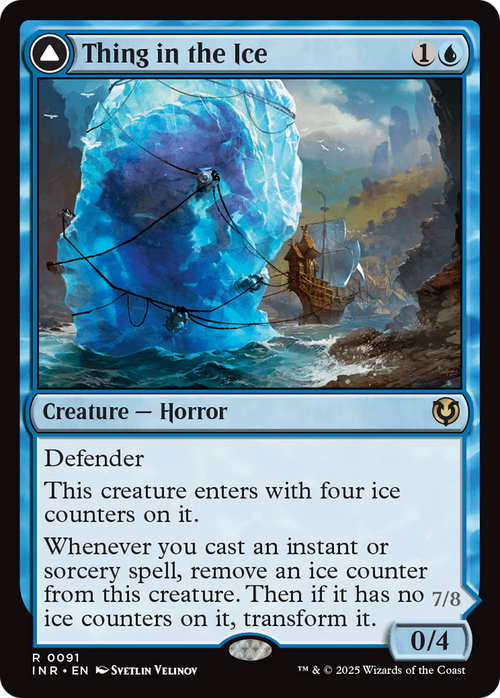 Thing in the Ice (INR-091) - Innistrad Remastered