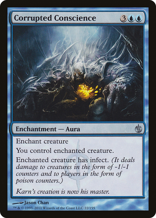 Corrupted Conscience (MBS-022) - Mirrodin Besieged