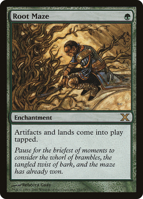 Root Maze (10E-292) - Tenth Edition Foil