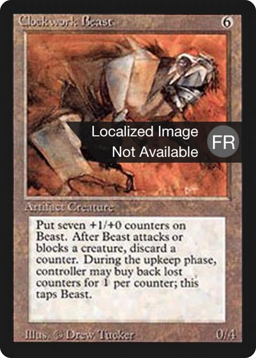 Clockwork Beast (FBB-) - Foreign Black Border
