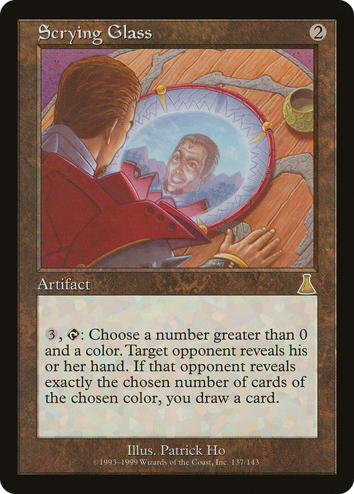 Scrying Glass (UDS-137) - Urza's Destiny Foil