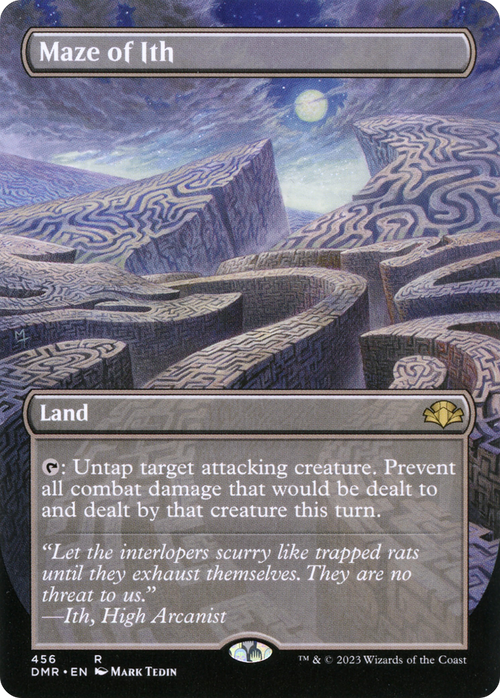 Maze of Ith (Borderless) (DMR-456) - Dominaria Remastered Foil
