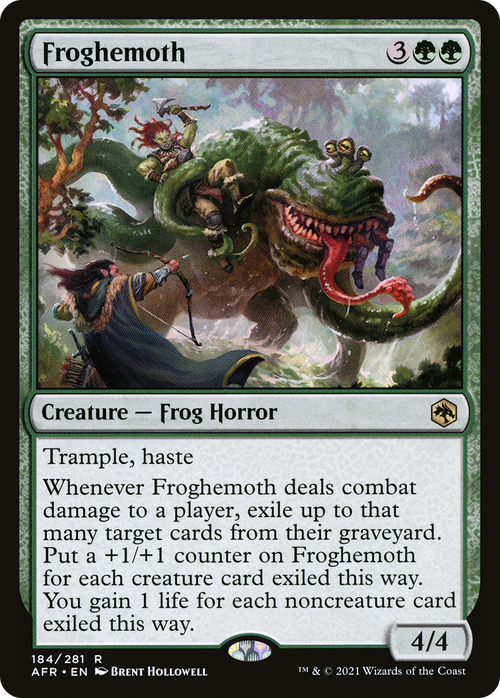 Froghemoth (AFR-184) - Adventures in the Forgotten Realms Foil
