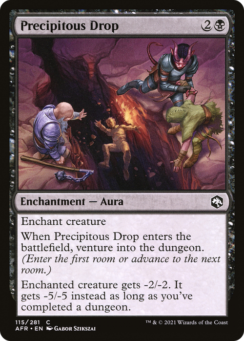 Precipitous Drop (AFR-115) - Adventures in the Forgotten Realms