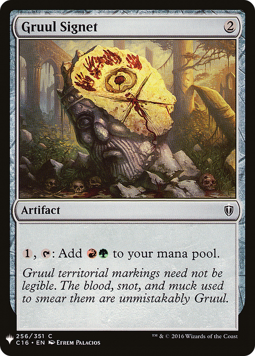 Gruul Signet (LIST-C16-256) - The List