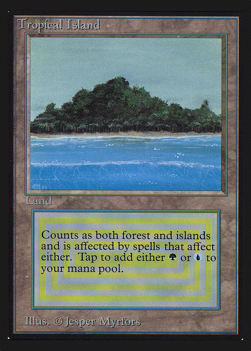 Tropical Island (IE) (IED-) - Intl. Collectors' Edition