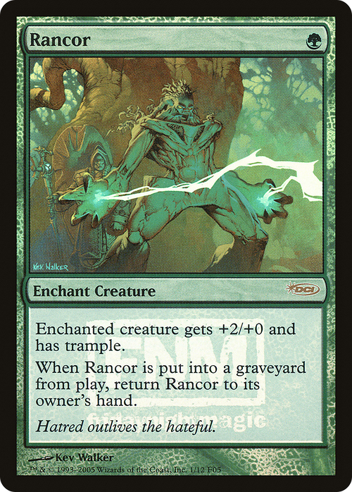 Rancor (FNM-001) - Friday Night Magic 2005 Foil