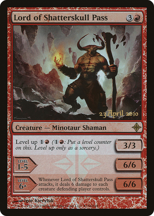 Lord of Shatterskull Pass (LARP-156★) - Rise of the Eldrazi Promos Foil