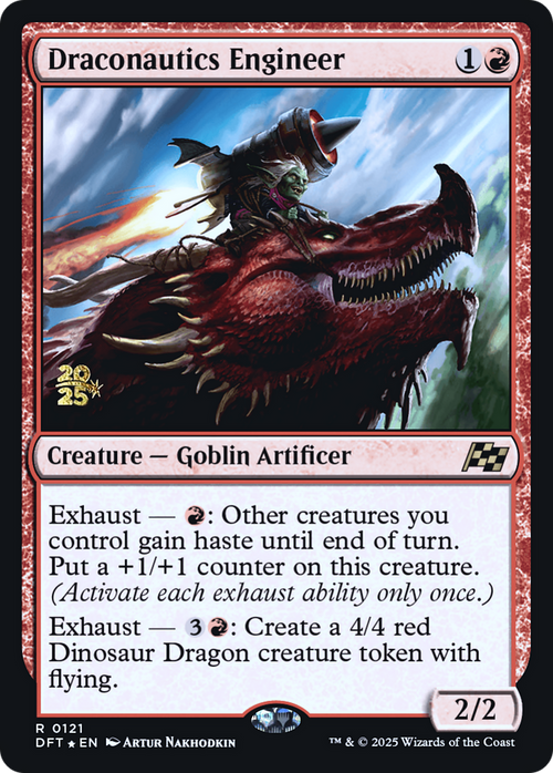 Draconautics Engineer (PRE-121S) - Prerelease Cards Foil