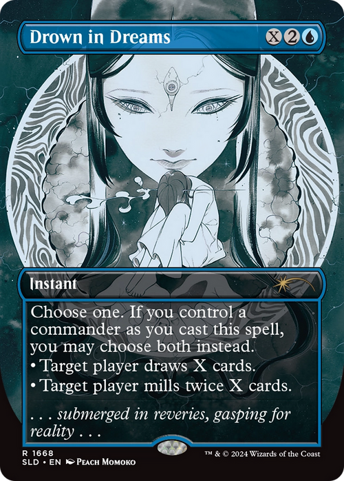 Drown in Dreams (SLD-1668) - Secret Lair Drop (Borderless)