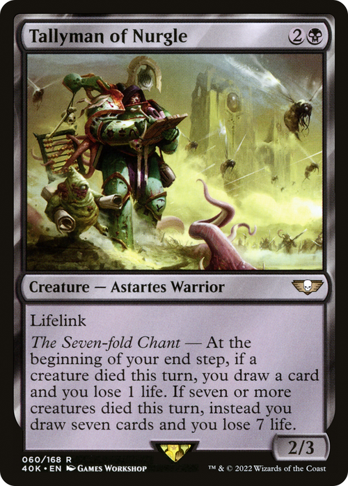 Tallyman of Nurgle (40K-060) - Warhammer 40,000 Commander