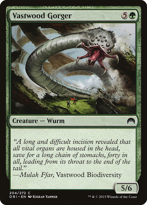 Vastwood Gorger (ORI-204) - Magic Origins Foil