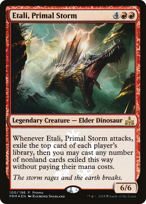 Etali, Primal Storm (MEDIA-100★) - Rivals of Ixalan Promos Foil