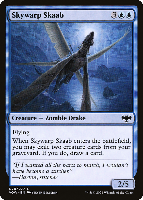 Skywarp Skaab (VOW-078) - Innistrad: Crimson Vow Foil