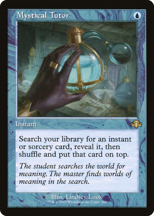Mystical Tutor (Retro Frame) (DMR-289) - Dominaria Remastered Foil
