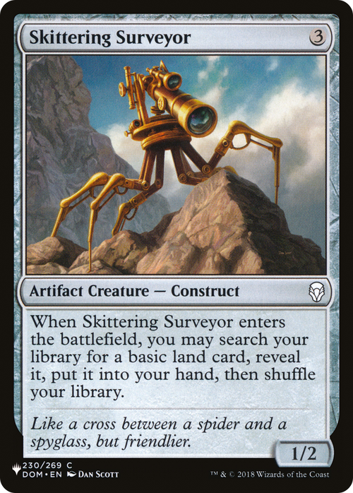 Skittering Surveyor (LIST-DOM-230) - The List
