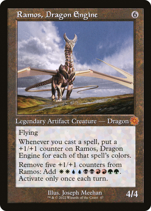 Ramos, Dragon Engine (BRR-047) - The Brothers' War Retro Artifacts Foil