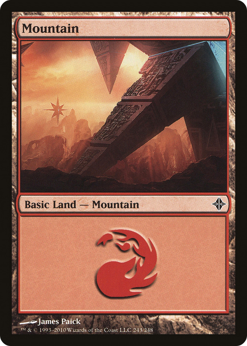 Mountain (243) (ROE-243) - Rise of the Eldrazi