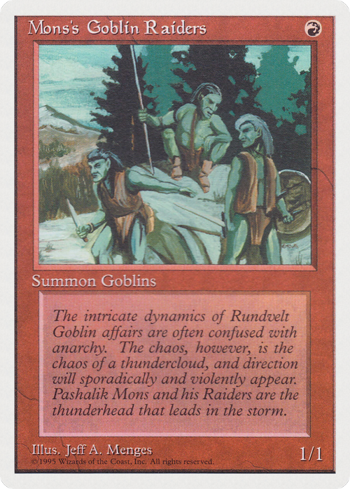 Mons's Goblin Raiders (RQS-034) - Rivals Quick Start Set