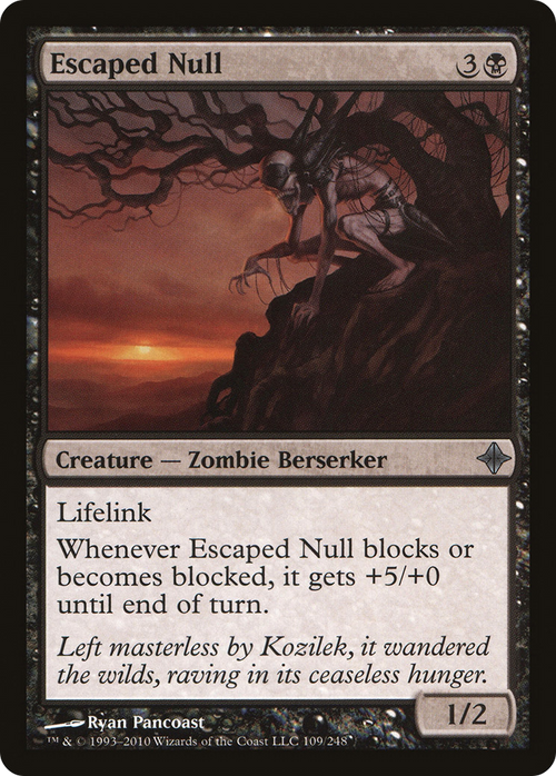 Escaped Null (ROE-109) - Rise of the Eldrazi
