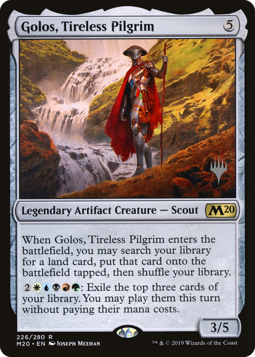 Golos, Tireless Pilgrim (PPM20-226P) - Core Set 2020 Promos Foil